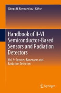 cover of the book Handbook of II-VI Semiconductor-Based Sensors and Radiation Detectors: Vol. 3: Sensors, Biosensors and Radiation Detectors