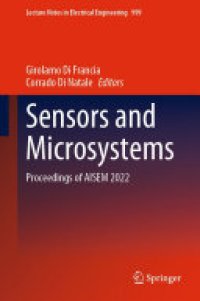 cover of the book Sensors and Microsystems: Proceedings of AISEM 2022