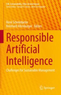 cover of the book Responsible Artificial Intelligence: Challenges for Sustainable Management