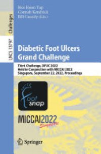 cover of the book Diabetic Foot Ulcers Grand Challenge: Third Challenge, DFUC 2022, Held in Conjunction with MICCAI 2022, Singapore, September 22, 2022, Proceedings