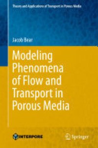 cover of the book Modeling Phenomena of Flow and Transport in Porous Media