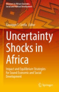 cover of the book Uncertainty Shocks in Africa: Impact and Equilibrium Strategies for Sound Economic and Social Development