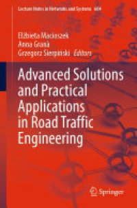 cover of the book Advanced Solutions and Practical Applications in Road Traffic Engineering