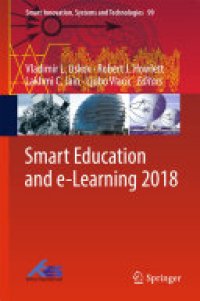 cover of the book Smart Education and e-Learning 2018