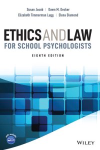 cover of the book Ethics and Law for School Psychologists