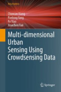 cover of the book Multi-dimensional Urban Sensing Using Crowdsensing Data