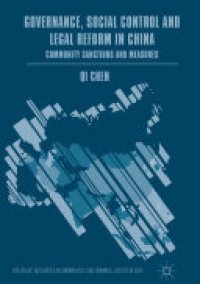 cover of the book Governance, Social Control and Legal Reform in China: Community Sanctions and Measures