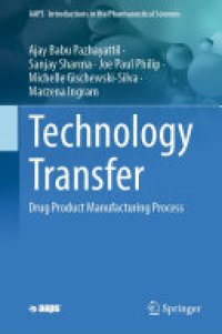 cover of the book Technology Transfer: Drug Product Manufacturing Process