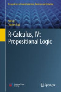 cover of the book R-Calculus, IV: Propositional Logic