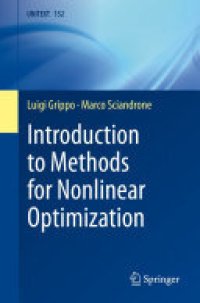 cover of the book Introduction to Methods for Nonlinear Optimization