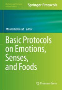 cover of the book Basic Protocols on Emotions, Senses, and Foods