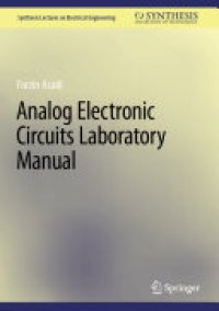 cover of the book Analog Electronic Circuits Laboratory Manual