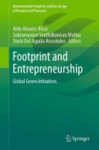 cover of the book Footprint and Entrepreneurship: Global Green Initiatives