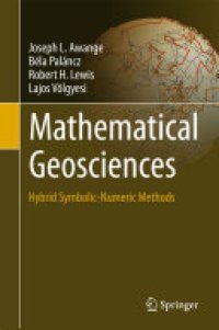 cover of the book Mathematical Geosciences: Hybrid Symbolic-Numeric Methods