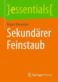 cover of the book Sekundärer Feinstaub