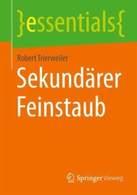 cover of the book Sekundärer Feinstaub