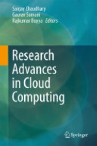 cover of the book Research Advances in Cloud Computing