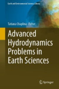 cover of the book Advanced Hydrodynamics Problems in Earth Sciences