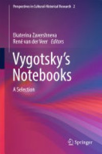 cover of the book Vygotsky’s Notebooks: A Selection