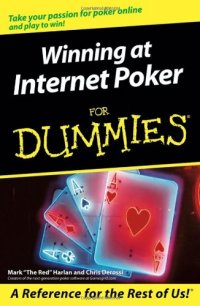 cover of the book Winning at Internet Poker For Dummies