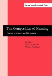 cover of the book The Composition of Meaning: From Lexeme to Discourse