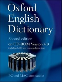 cover of the book Oxford English Dictionary (software)