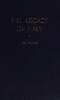 cover of the book The Legacy of Italy