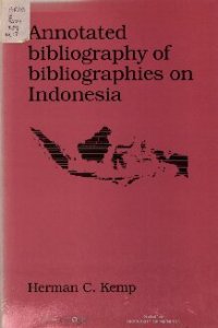 cover of the book Annotated Bibliography of Bibliographies on Indonesia