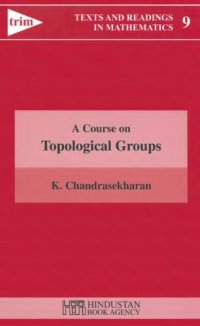 cover of the book A Course on Topological Groups