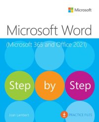 cover of the book Microsoft Word Step by Step (Office 2021 and Microsoft 365)