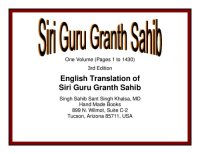 cover of the book Siri Guru Granth Sahib (SGGS)