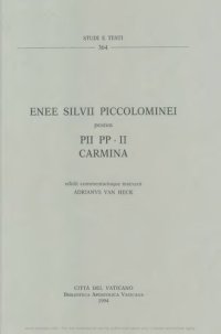 cover of the book Enee Silvii Piccolominei postea Pii II Carmina