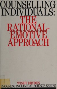 cover of the book Counselling Individuals: The Rational-Emotive Approach