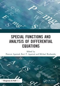 cover of the book Special Functions and Analysis of Differential Equations