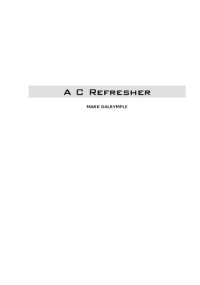 cover of the book A C Refresher