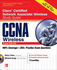 cover of the book CCNA Cisco Certified Network Associate Wireless Study Guide (Exam 640-721)