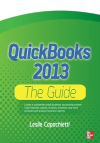 cover of the book QuickBooks 2013: The Guide