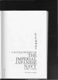 cover of the book A battle history of the Imperial Japanese Navy, 1941-1945