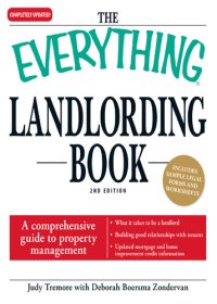 cover of the book The Everything Landlording Book: A comprehensive guide to property management