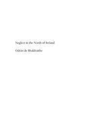 cover of the book Neglect in the North of Ireland