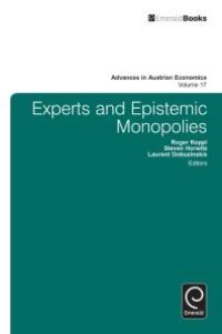 cover of the book Experts and Epistemic Monopolies