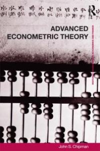 cover of the book Advanced Econometric Theory