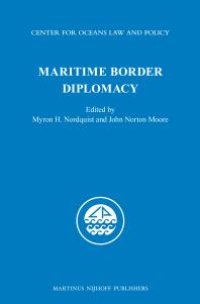 cover of the book Maritime Border Diplomacy