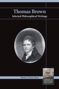 cover of the book Thomas Brown : Selected Philosophical Writings