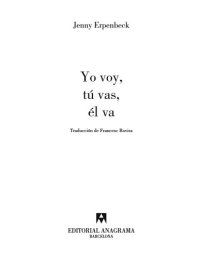 cover of the book Yo voy, tú vas, él va