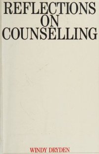 cover of the book Reflections on Counselling