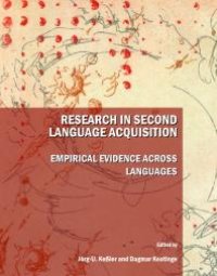 cover of the book Research in Second Language Acquisition : Empirical Evidence across Languages