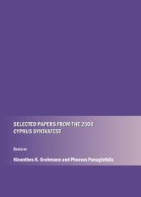 cover of the book Selected Papers from the 2006 Cyprus Syntaxfest