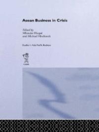 cover of the book ASEAN Business in Crisis : Context and Culture