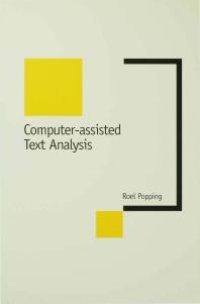 cover of the book Computer-Assisted Text Analysis